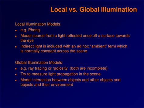 What is Global Illumination: A Journey Through Light and Shadows